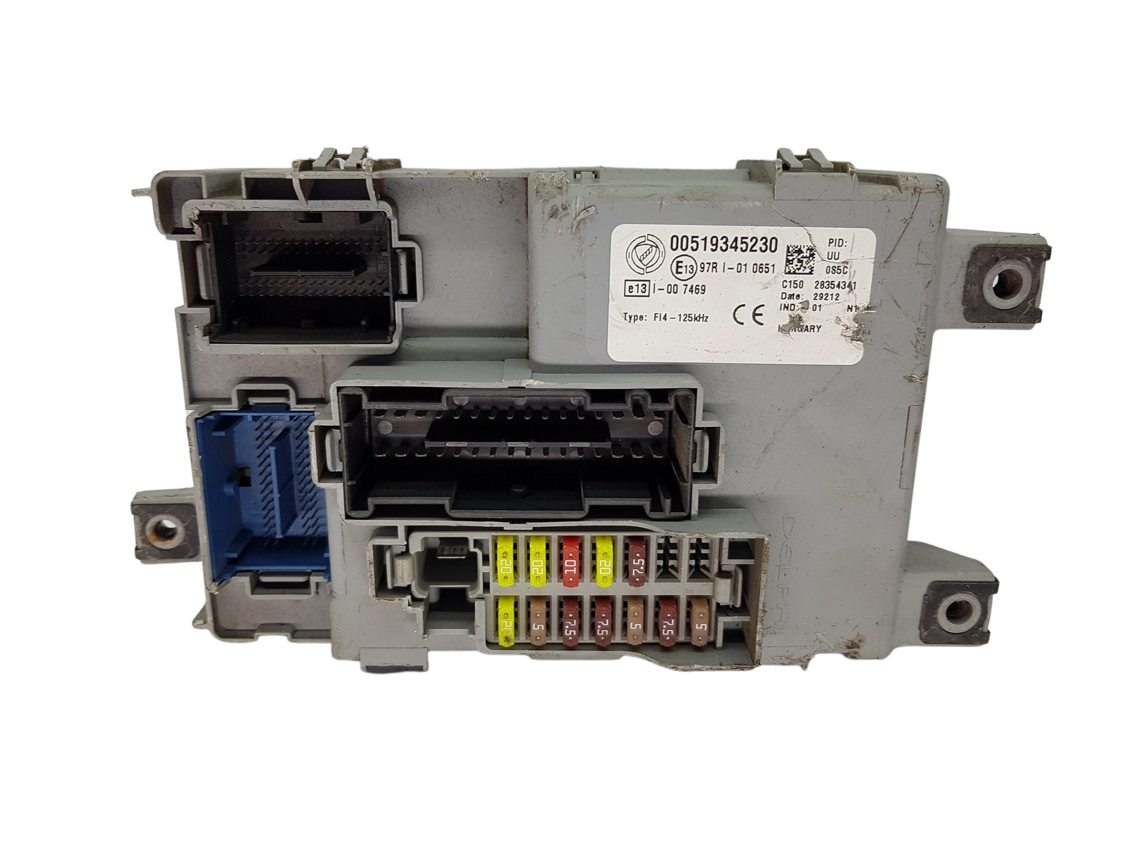 Controller BSI 00519345230 28354341 Fiat Delphi 20800 main product photo