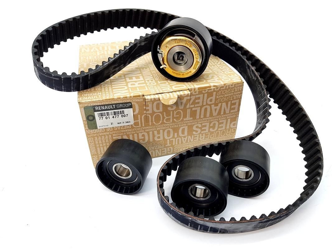 Timing Belt Kit, Set New Original 7701477007 Renault main product photo