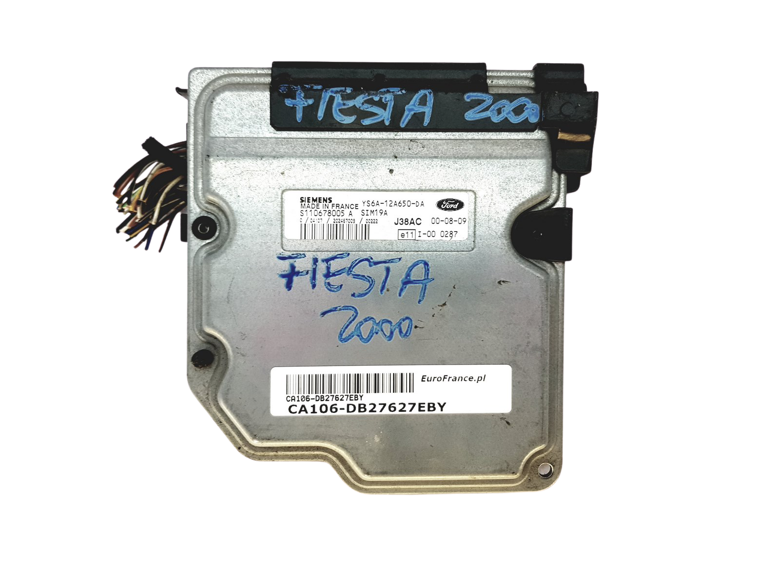 Controller S110678005A YS6A-12A650-DA SIM19A Ford Siemens 27627 main product photo