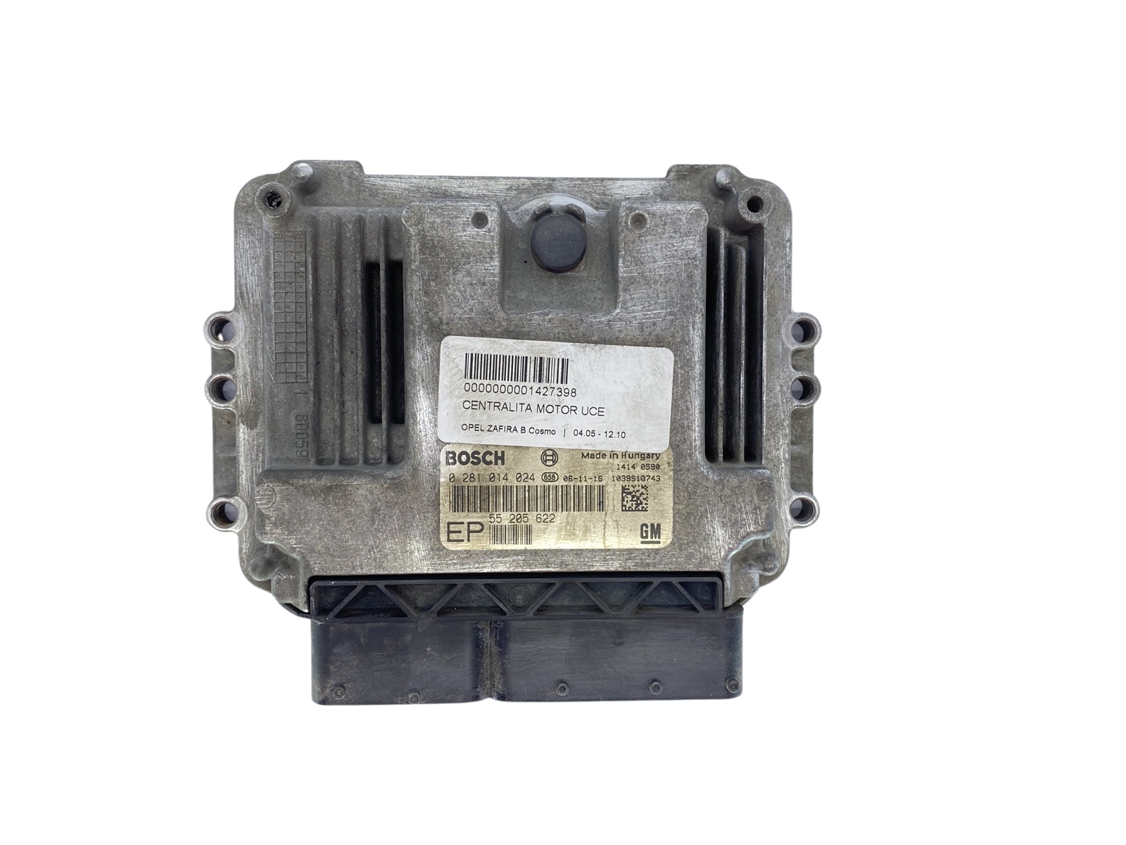 Engine Controller 55205622EP 0281014024 Opel Bosch 62515 main product photo
