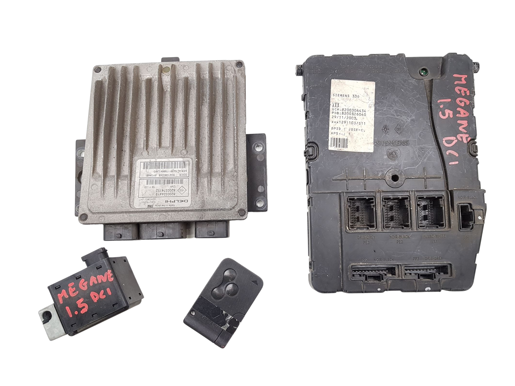 Starter Kit Renault Megane 2 8200374152 8200306434 8200033233 1.5 DCI main product photo