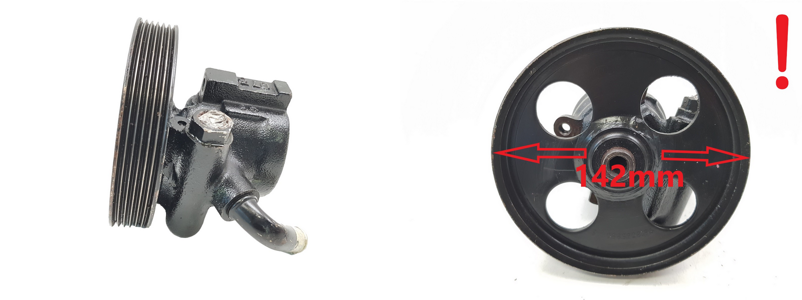 Power Steering Pump 26034123 9618065880 2.0 Peugeot 405 142mm main product photo