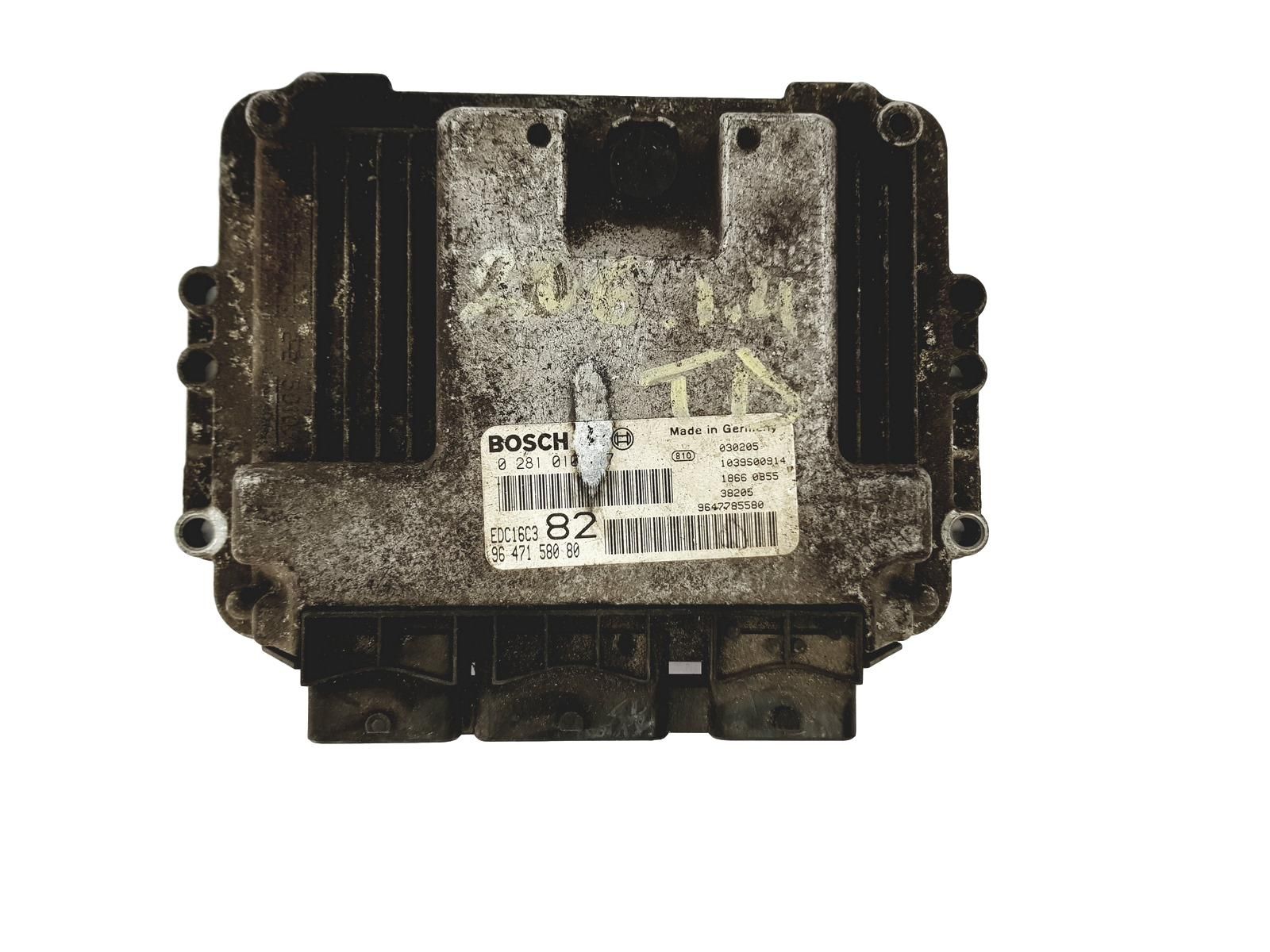 Controller 0281010707 9647158080 9647785580 PSA Bosch 15035 main product photo