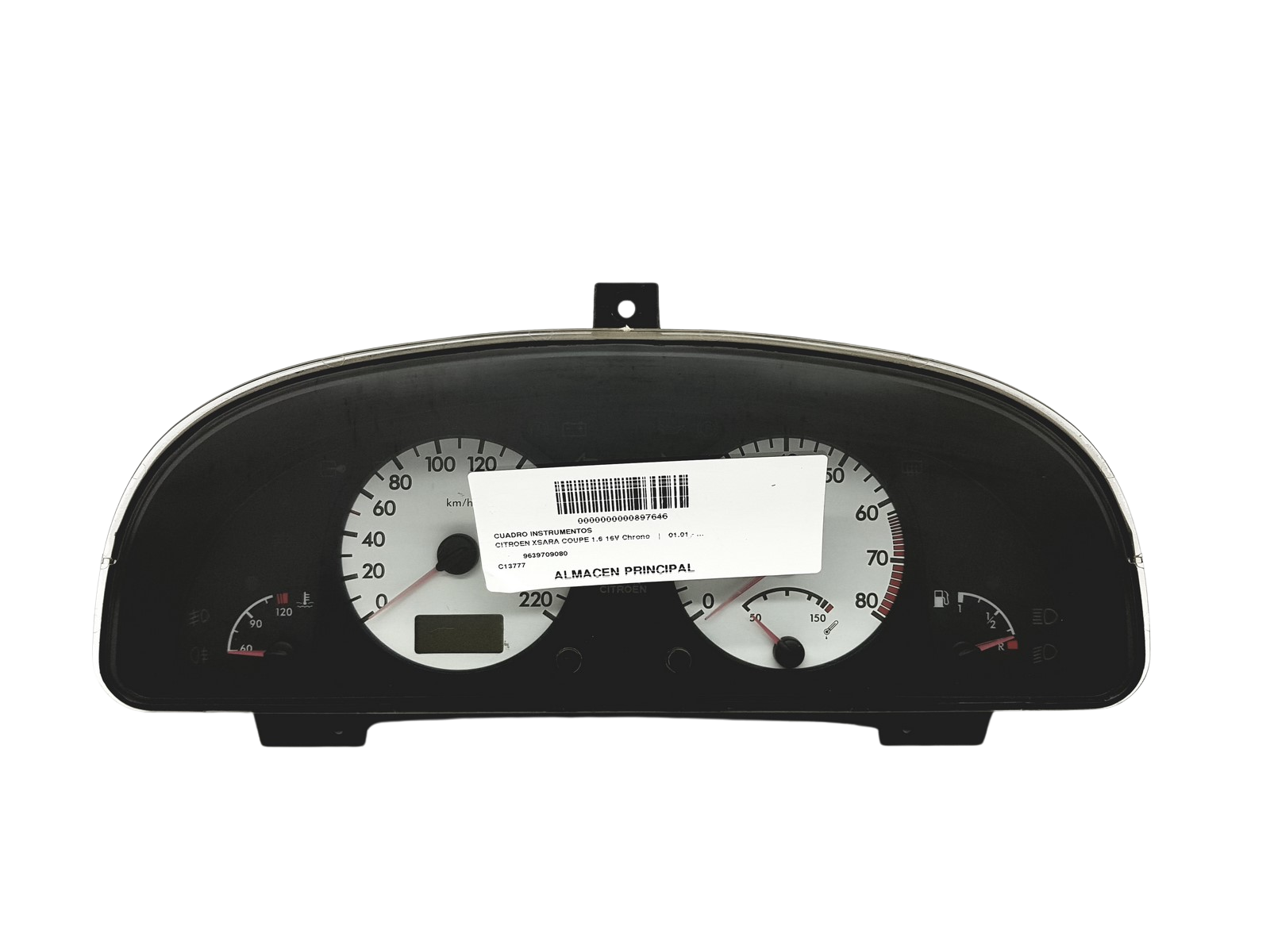 Speedometer/Instrument Cluster Citroen Xsara 9639709080 B01 Sagem 58315 main product photo
