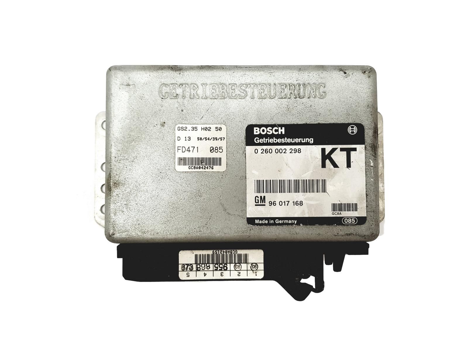 Controller 96017168KT 0260002298 Opel Bosch 13193 main product photo