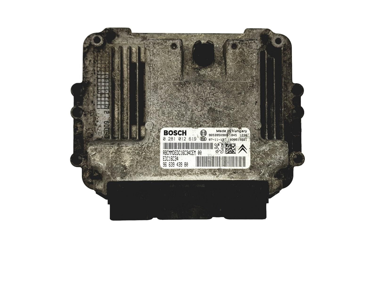 Controller 0281012619 9663943980 9653958980 PSA Bosch 14033 main product photo