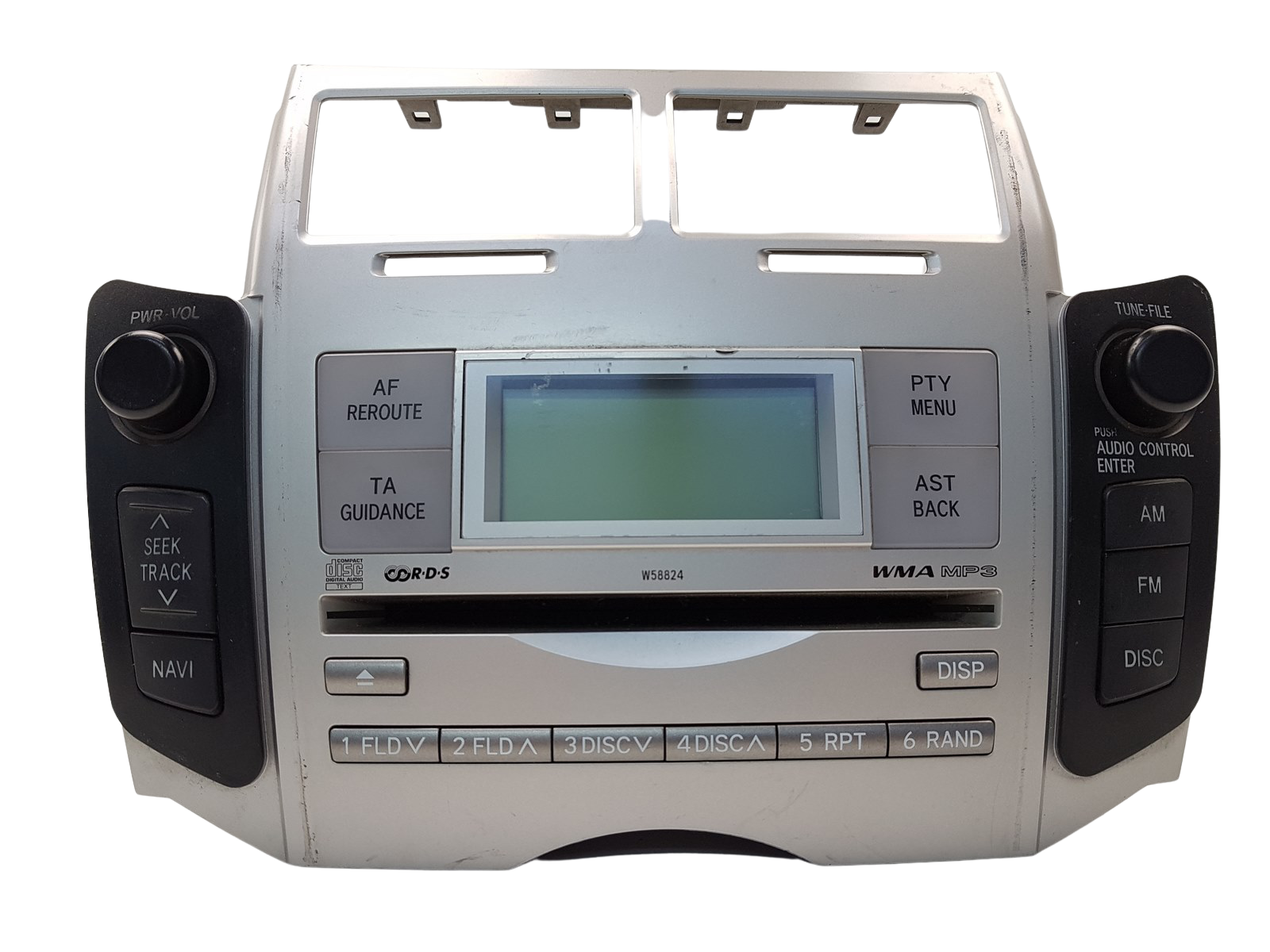 Cd Radio Player Toyota Yaris 86120-0D210 CQ-TS0570LC W58824 1232 main product photo