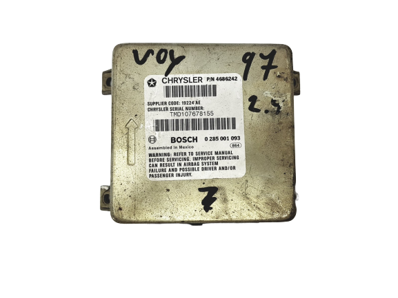 Controller 0285001093 4686242 Chrysler Bosch 17638 main product photo