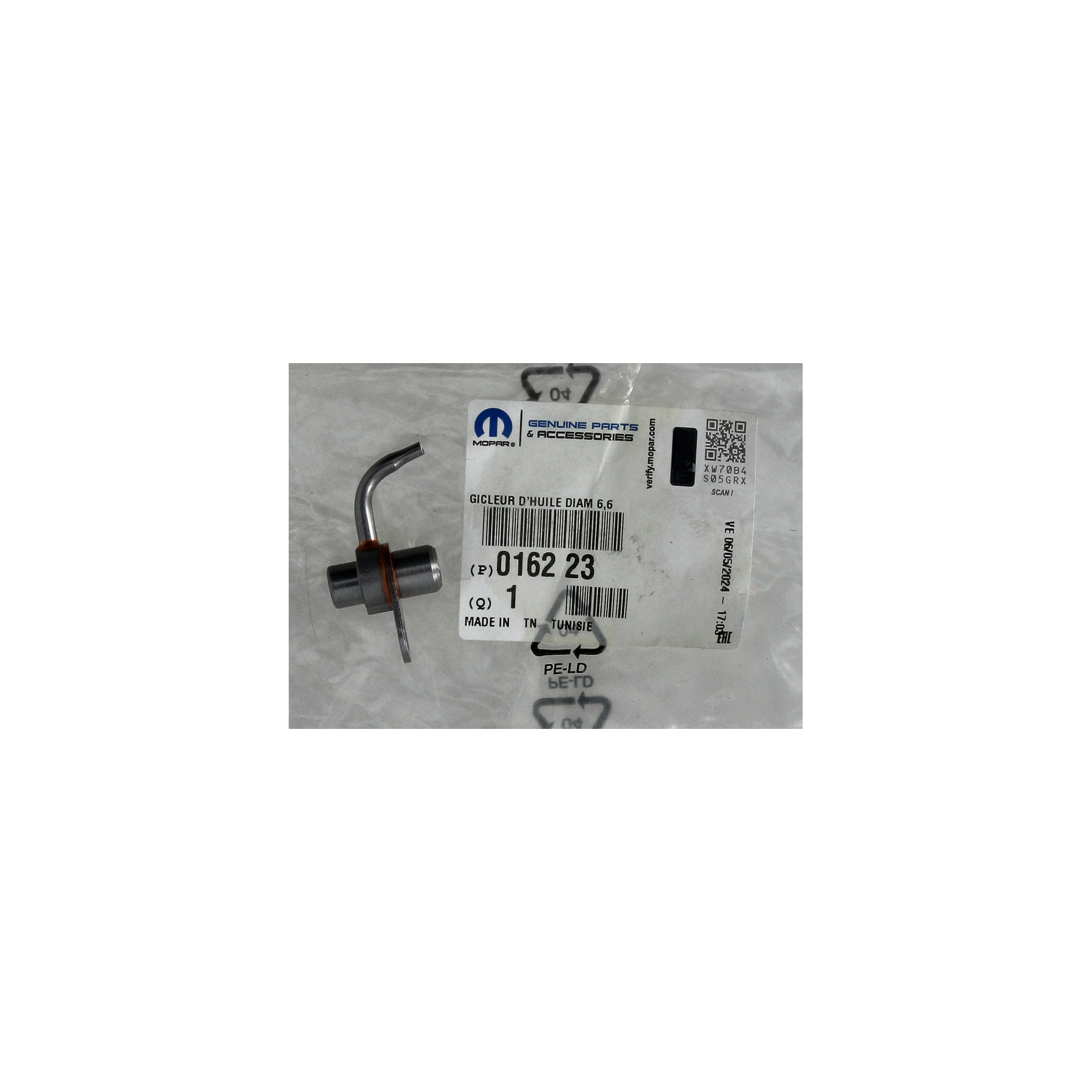 Oil Spray Jet Original 016223 0162.23 Citroen Peugeot main product photo