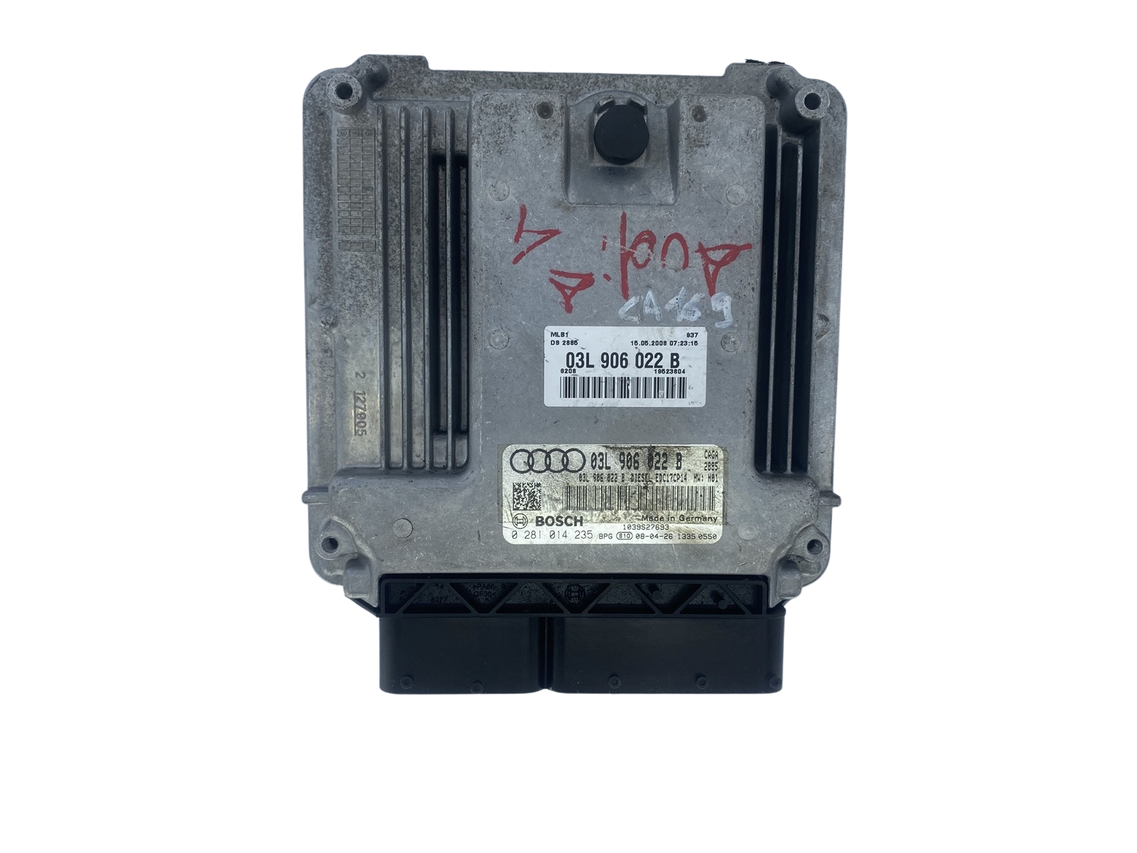 Controller 0281014235 03L906022B Audi Bosch 48816 main product photo