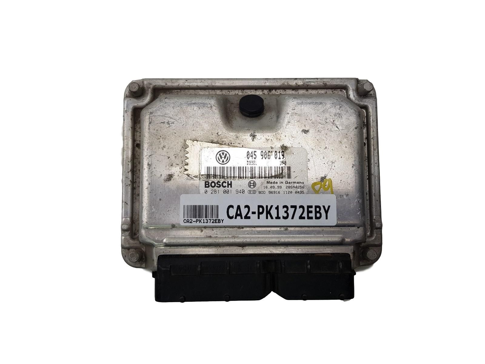 Engine Controller 045906019 0281001940 VW 1372 main product photo