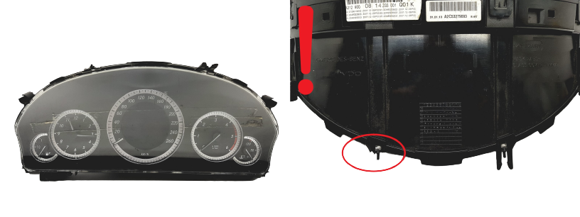 Speedometer/Instrument Cluster Mercedes E W 212 A2129000814 VDO main product photo