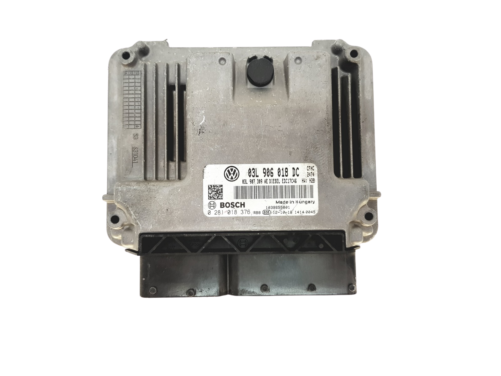 Controller 03L906018DC 0281018376 VW Bosch main product photo