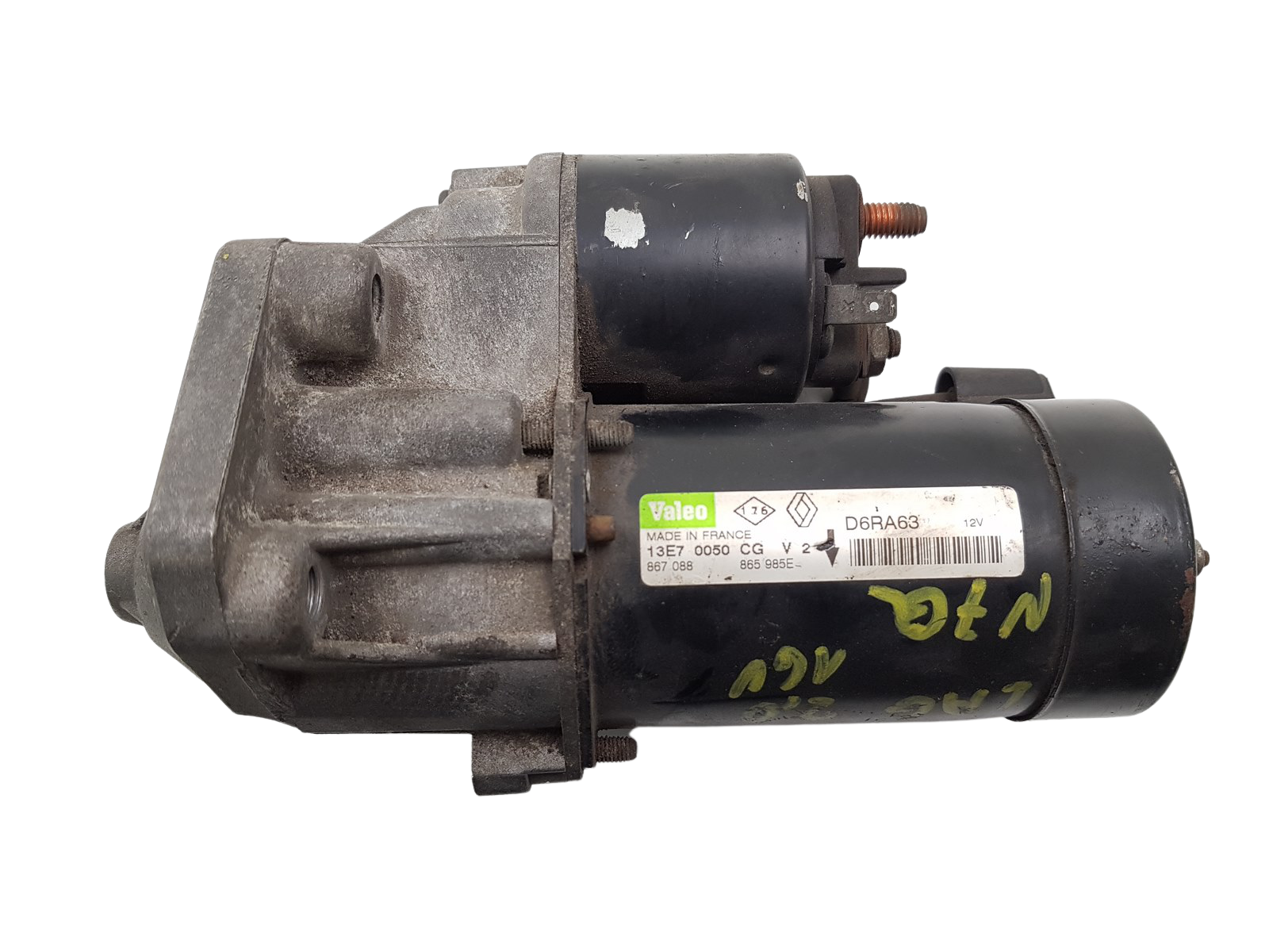 Starter Renault Volvo 7700865985 D6RA63 1.6 Valeo main product photo