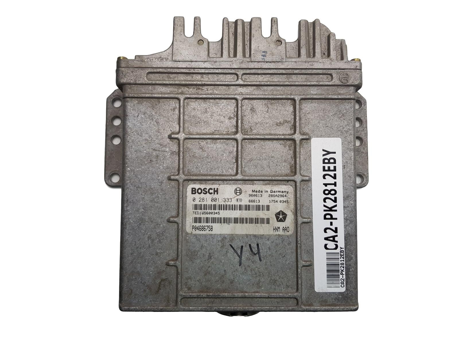 Engine Controller P04686758 0281001333 Chrysler Bosch main product photo