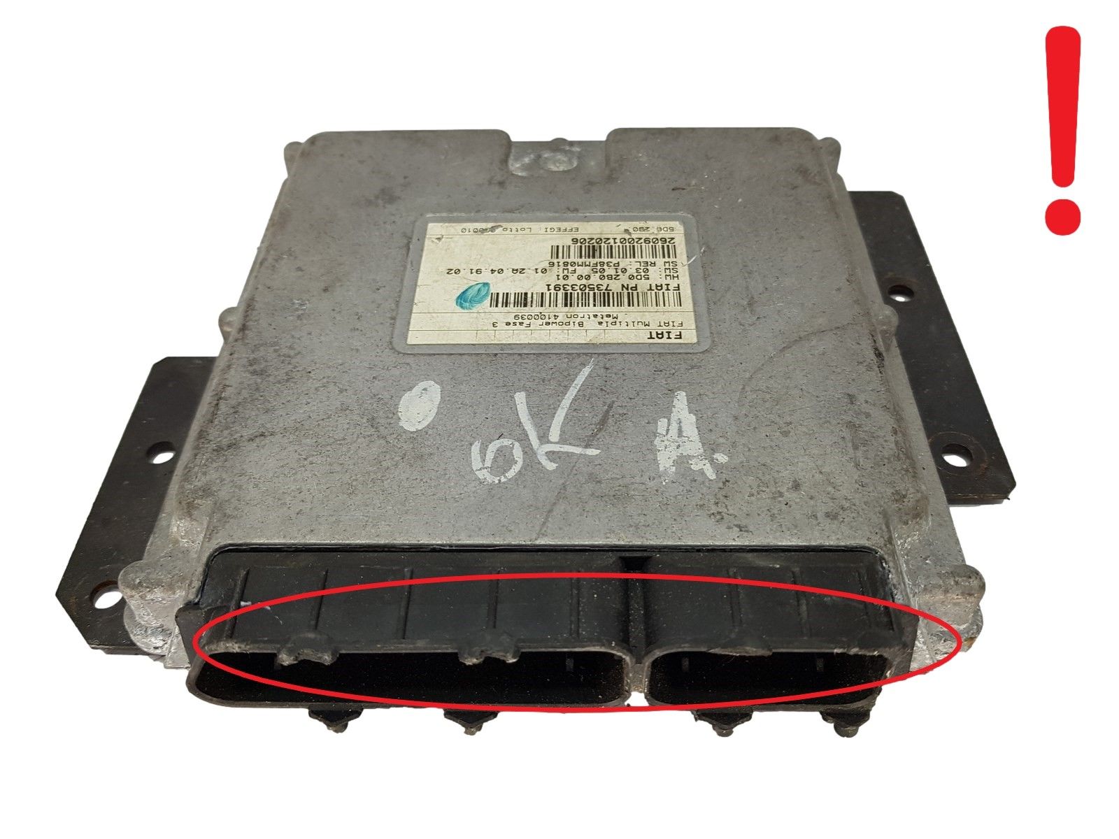 Controller 73503391 4100039 P38FMM0816 Fiat Metatron 15257 main product photo