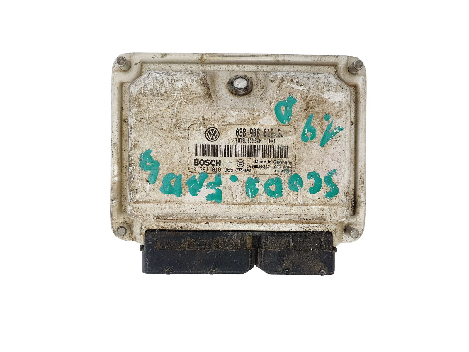 Controller 0281010965 038906012GJ Skoda VW Bosch main product photo
