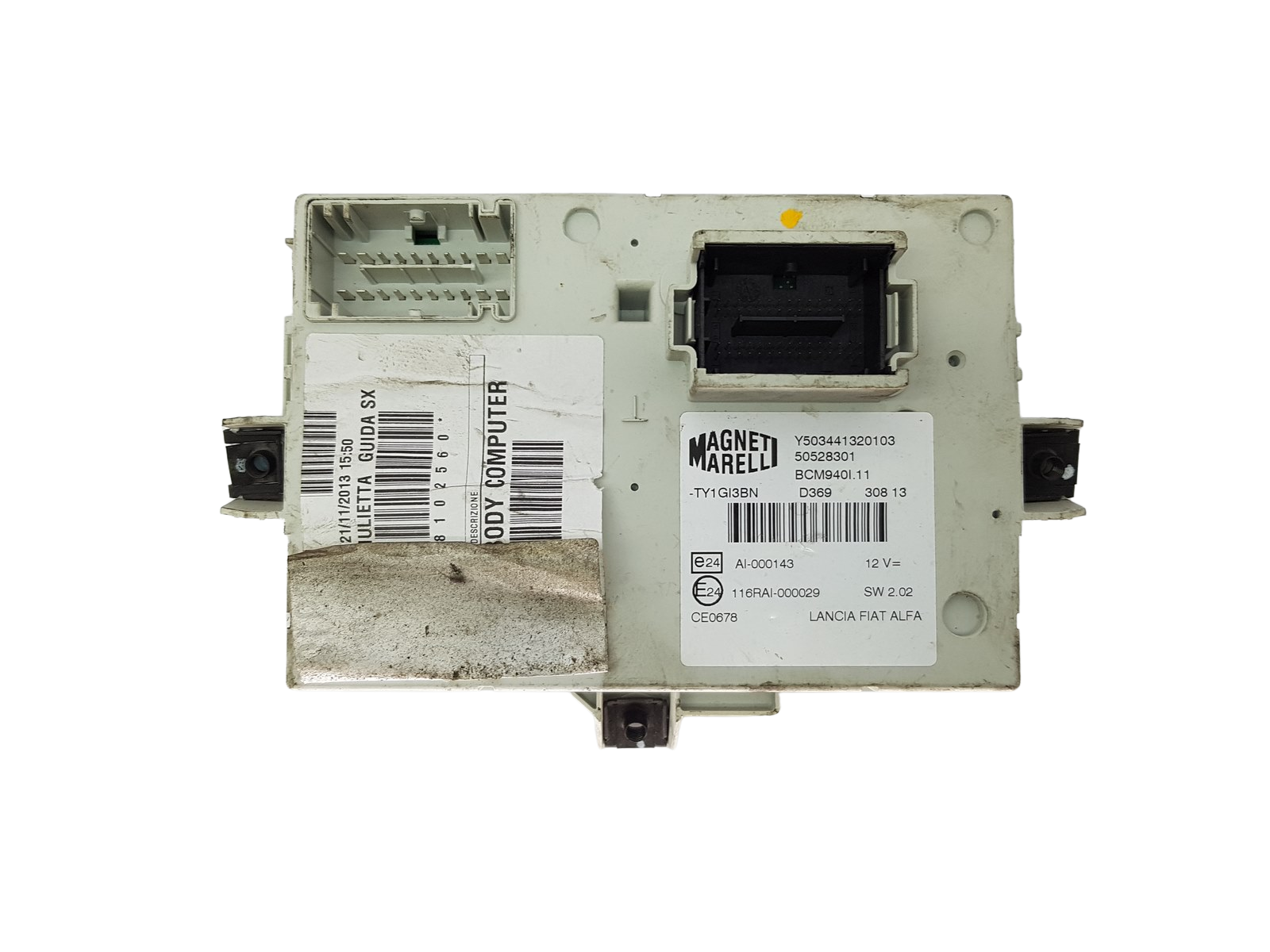Fuse Box 50528301 BCM940I.11 116RAI-000029 Alfa Romeo main product photo