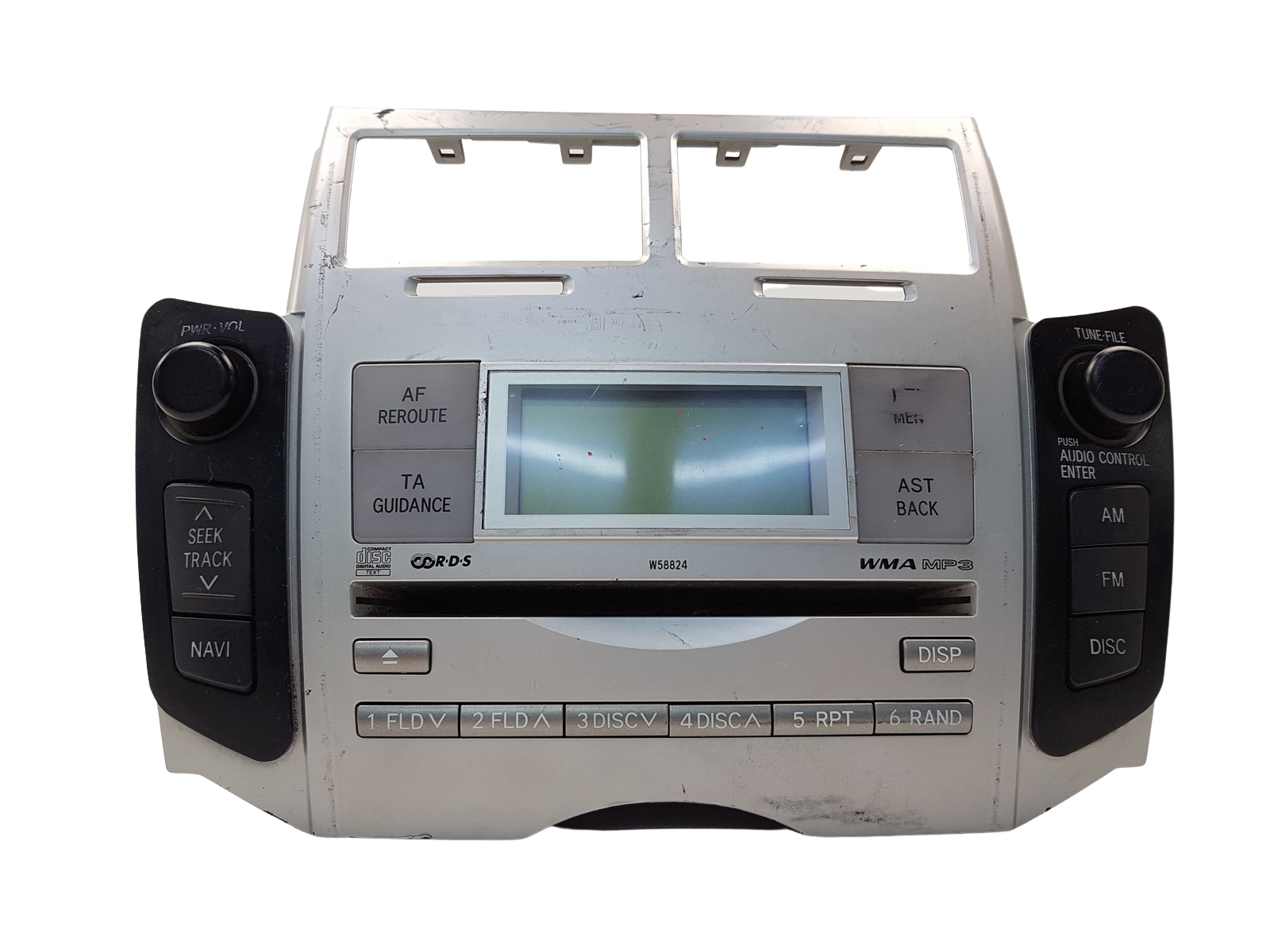 Cd Radio Player Toyota Yaris 86120-0D210 CQ-TS0570LC W58824 1253 main product photo