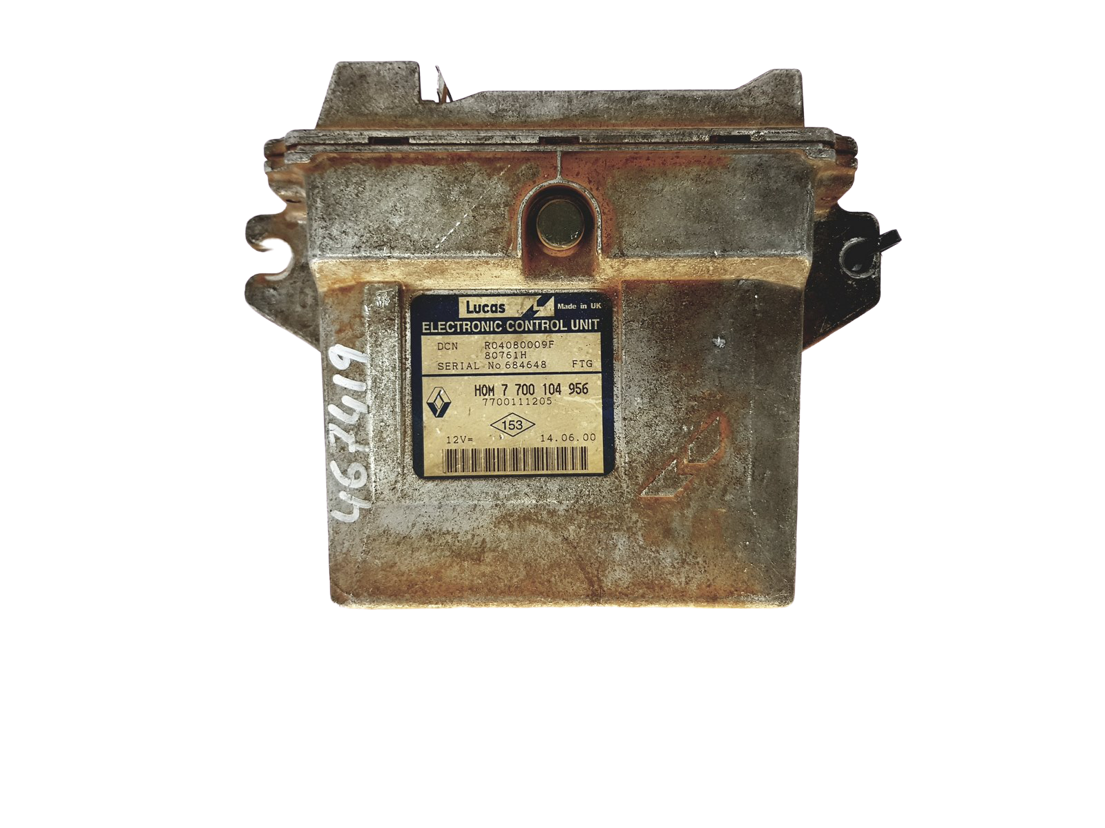Controller 7700104956 7700111205 R04080009F Renault 24621 main product photo