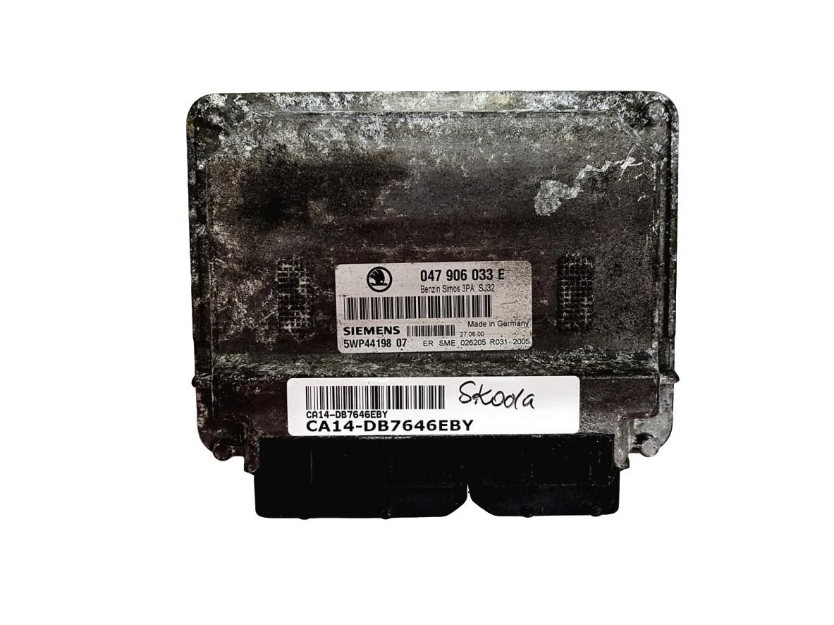 Controller 047906033E 5WP44198 07 Skoda Siemens main product photo