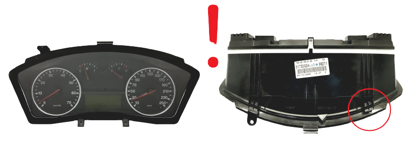 Speedometer/Instrument Cluster Fiat Croma 51735924 503001090100 53593 main product photo