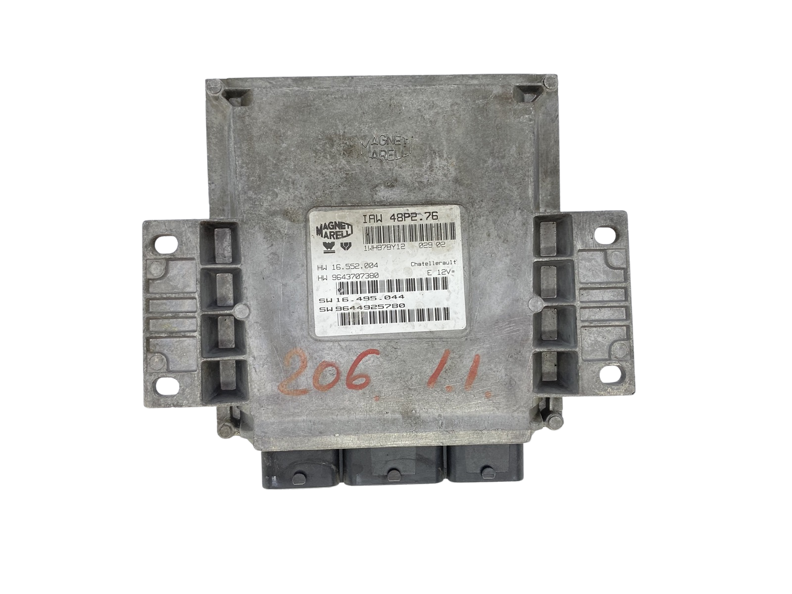 Controller 9643707380 9644925780 IAW48P2.76 16.495.044 PSA 54218 main product photo