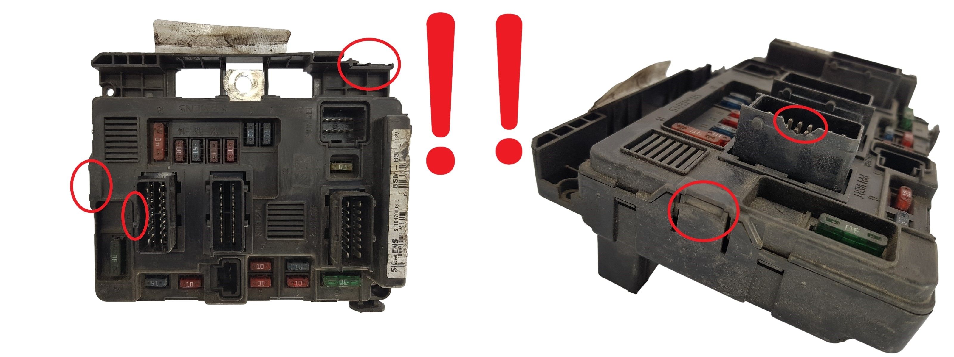 Controller BSM-B3 9643498880 S118470003E PSA Siemens 1374 main product photo