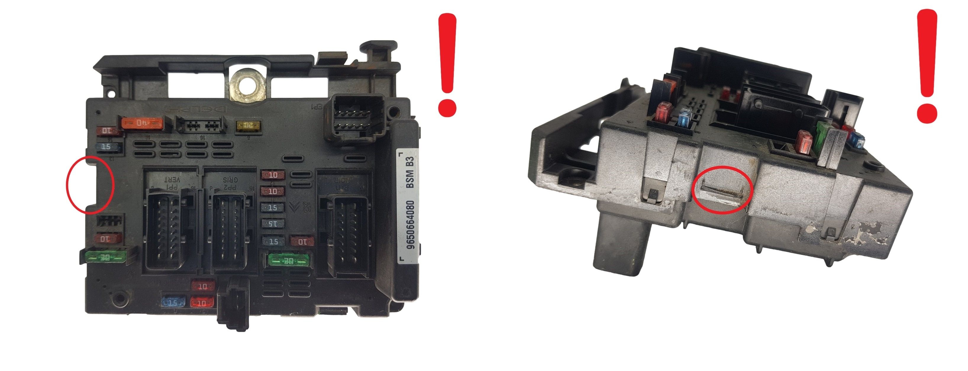 Controller BSM B3 9650664080 PSA Delphi 2027 main product photo
