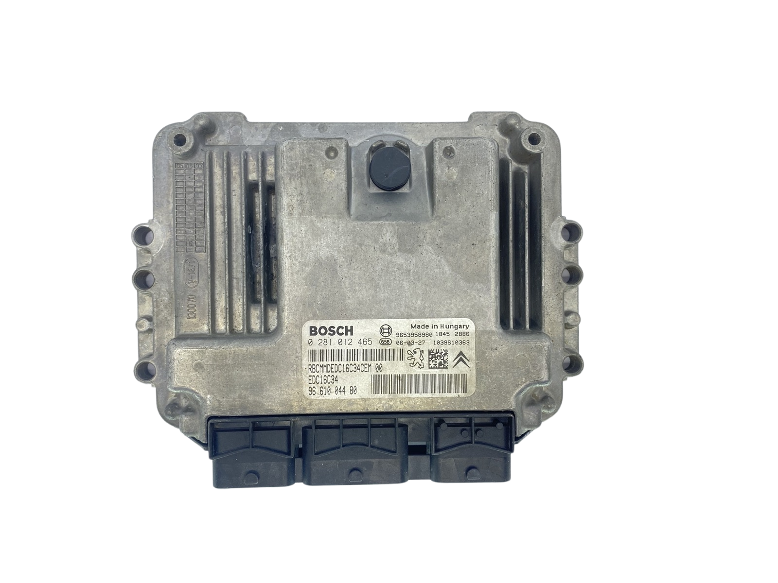 Controller 0281012465 9661004480 9653958980 PSA Bosch 63247 main product photo