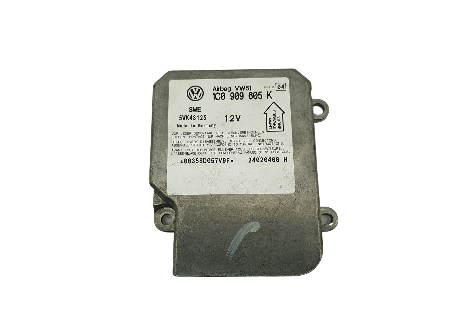 Controller 1C0909605K 5WK43125 VW Siemens 68941 main product photo