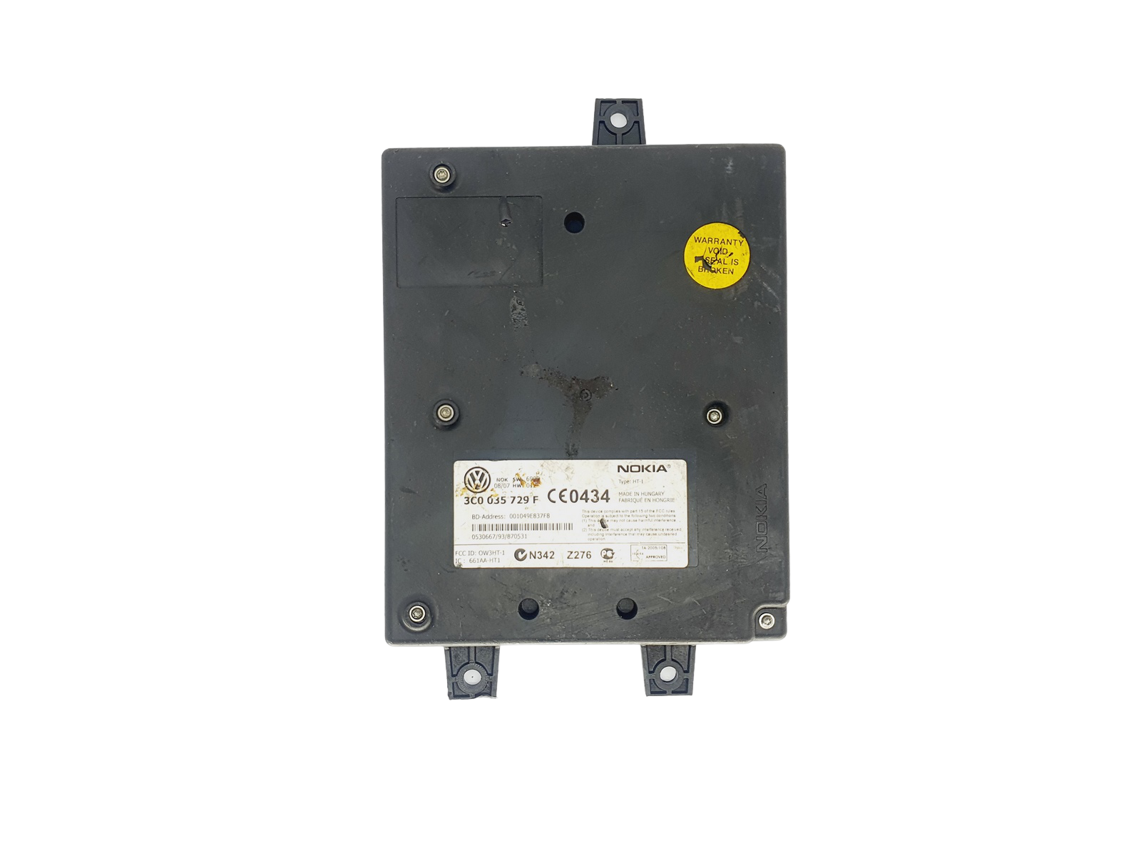 Bluetooth Module 3C0035729F VW Nokia main product photo