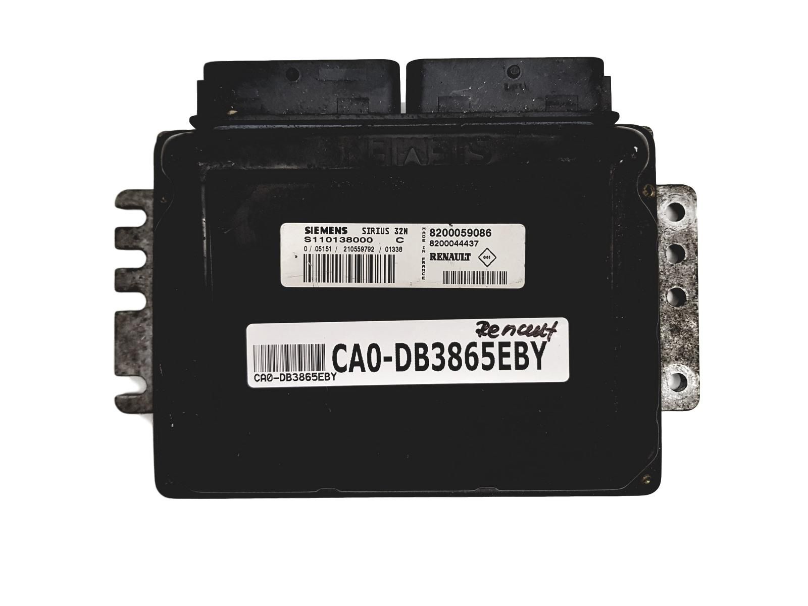 Controller S110138000C 8200059086 8200044437 Renault Siemens 3865 main product photo