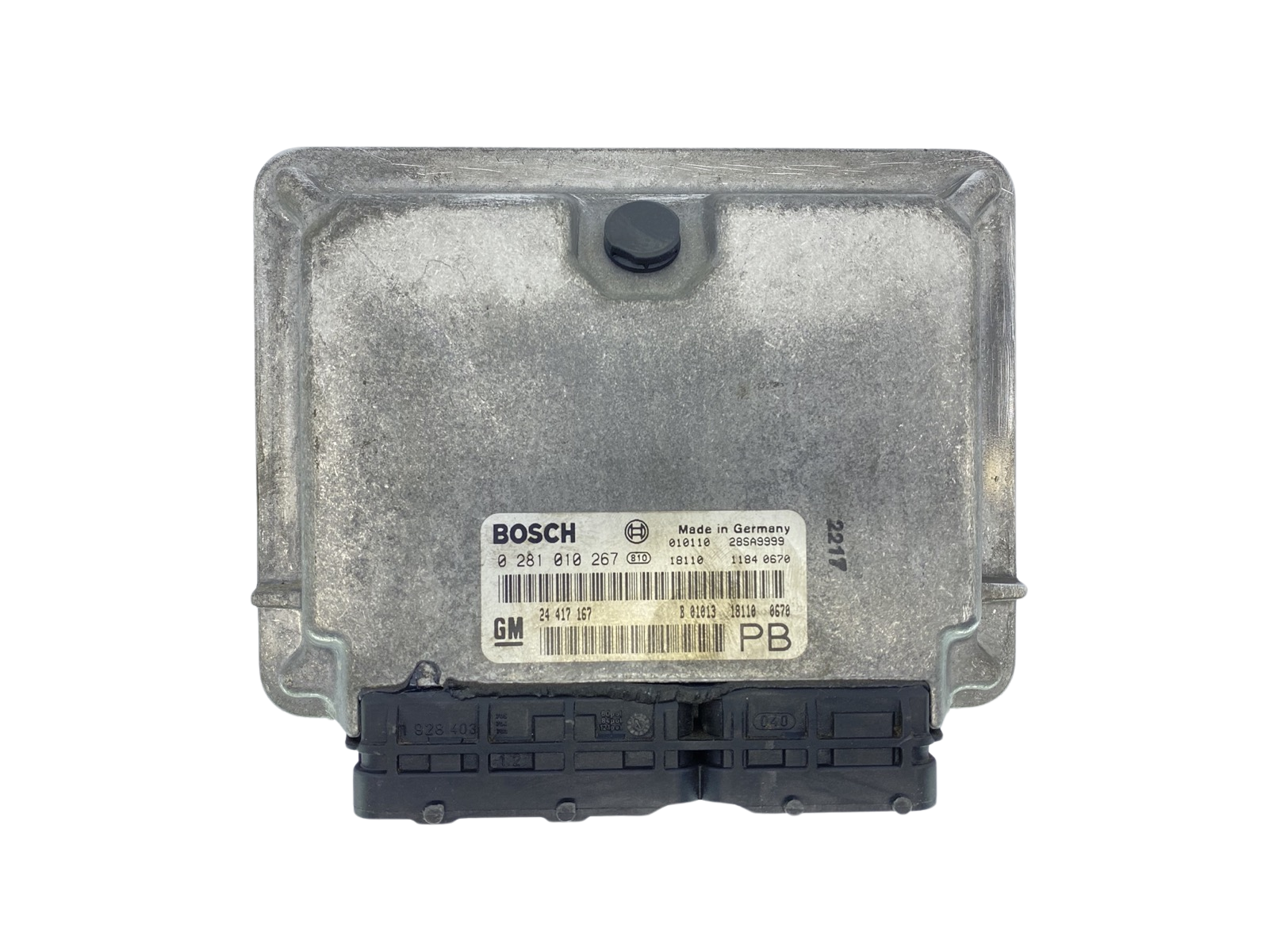 Controller 24417167PB 0281010267 Opel Bosch 63987 main product photo
