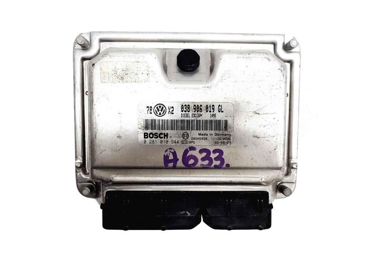 Controller 038906019GL 0281010944 VW Audi Bosch 10698 main product photo