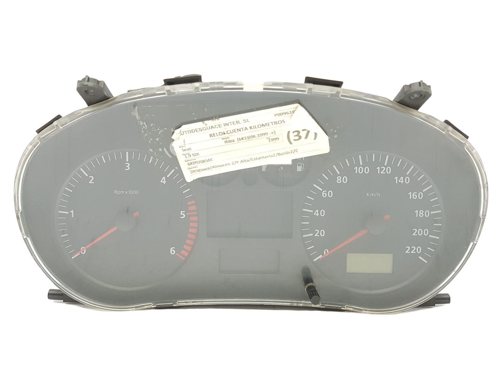 Speedometer/Instrument Cluster Seat Ibiza W06K0920850C 110008924004 26812 main product photo