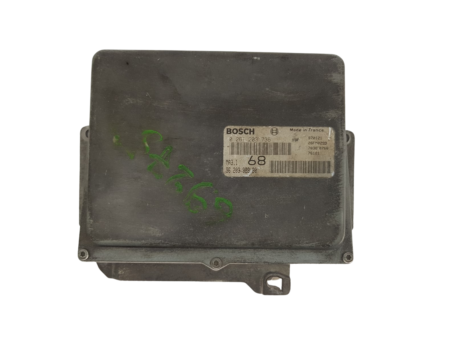Controller 0261203736 9620398980 MA3.1 PSA Bosch 3637 main product photo