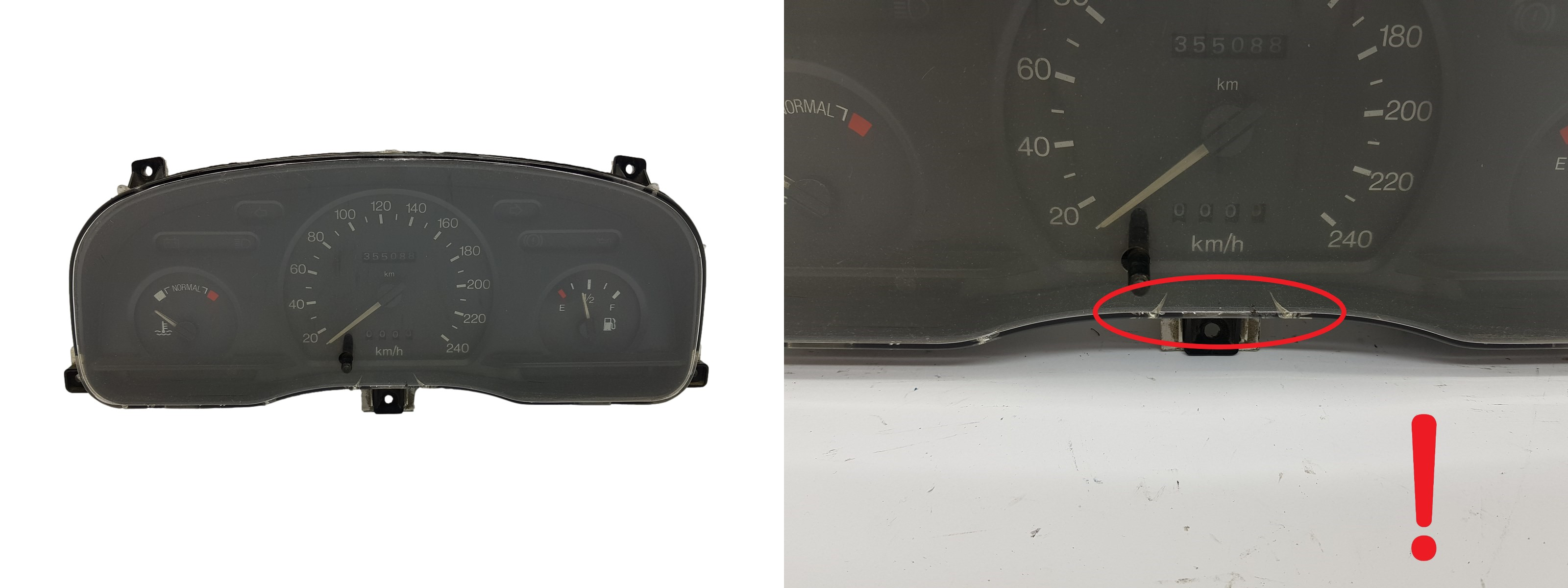 Speedometer/Instrument Cluster Ford Transit 98VB-10849-MD 2213 main product photo