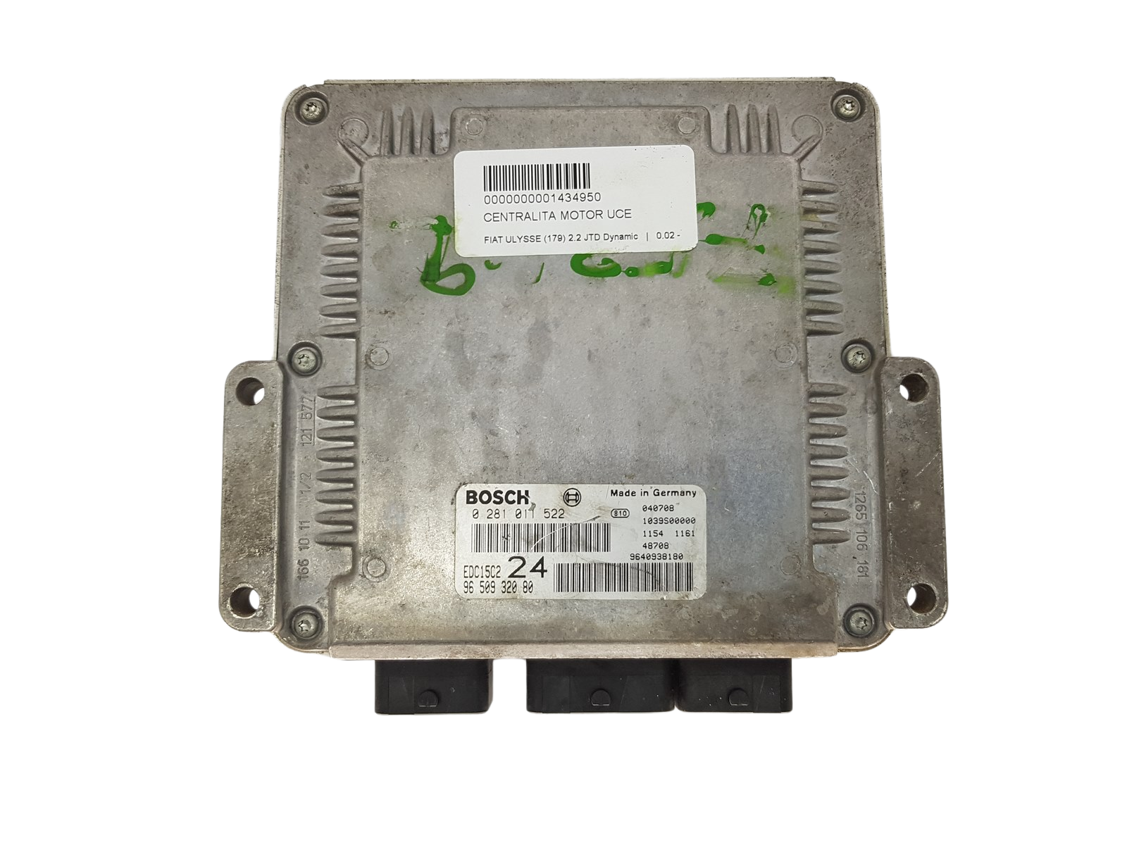Controller 0281011522 9650932080 9640938180 PSA Bosch 3440 main product photo
