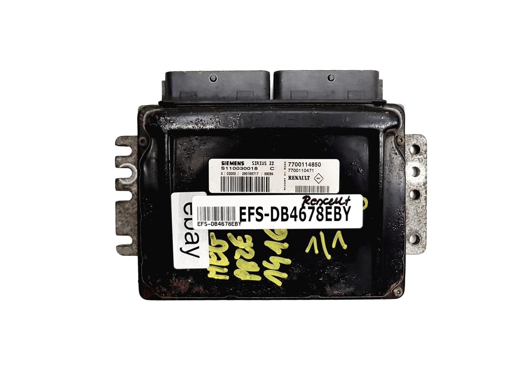 Controller S110030018C 7700114850 7700110471 Renault Siemens 4678 main product photo