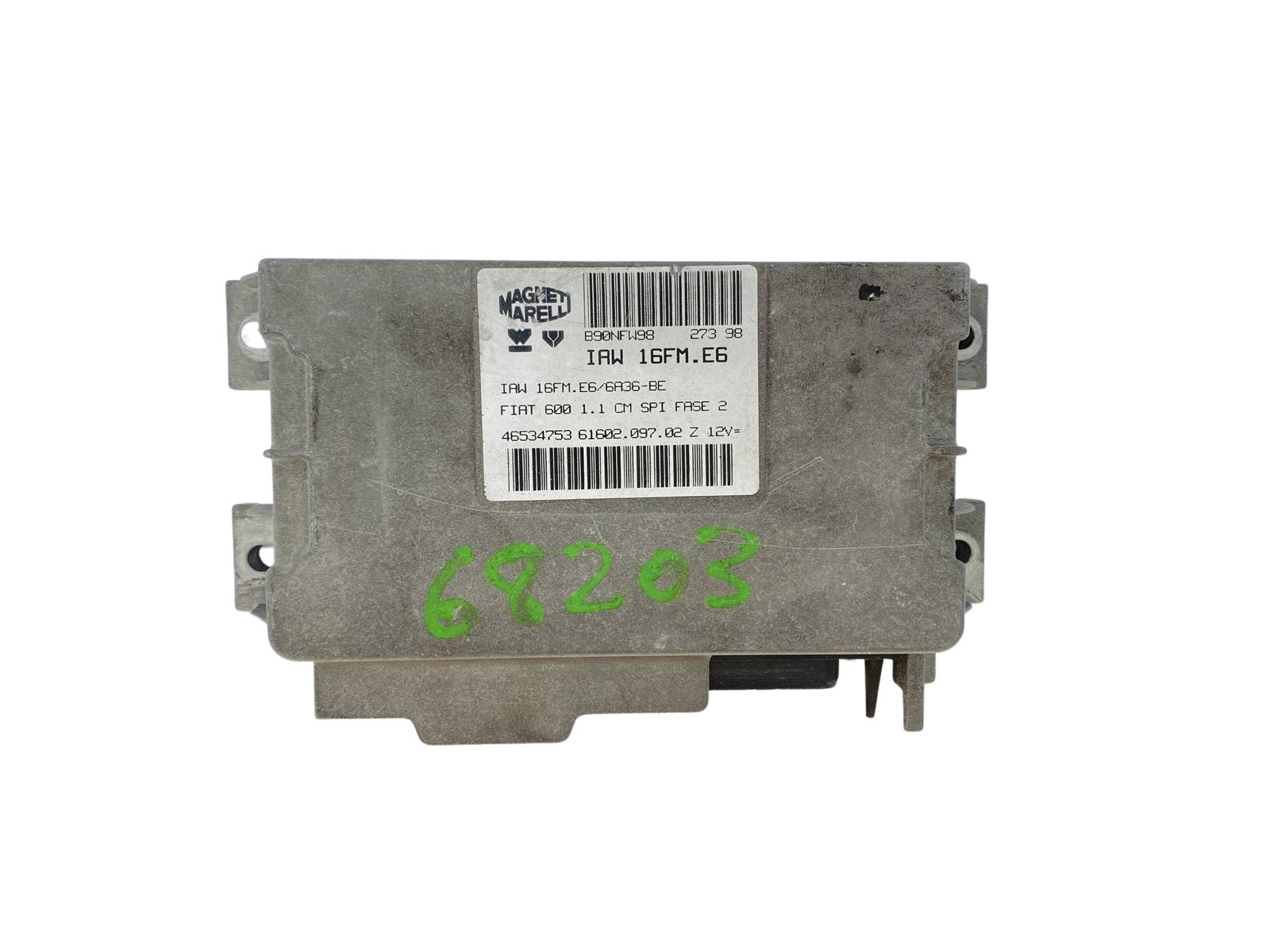 Controller IAW16FM.E6 46534753 61602.097.02 Fiat Magneti Marelli 60562 main product photo