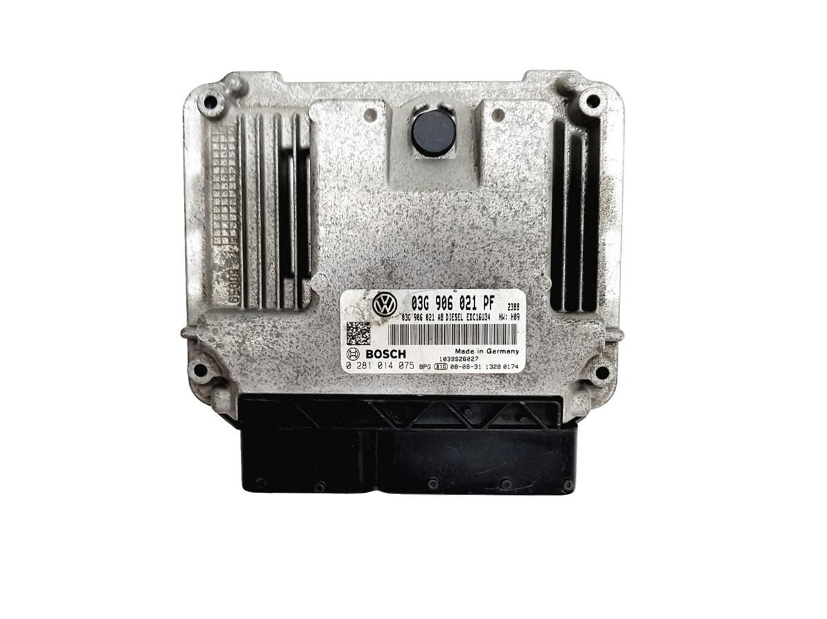 Controller 03G906021PF 0281014075 Volkswagen Bosch 7345 main product photo