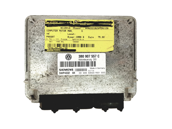 Controller 3B0907557C 5WP4332 Volkswagen Siemens 18778 main product photo
