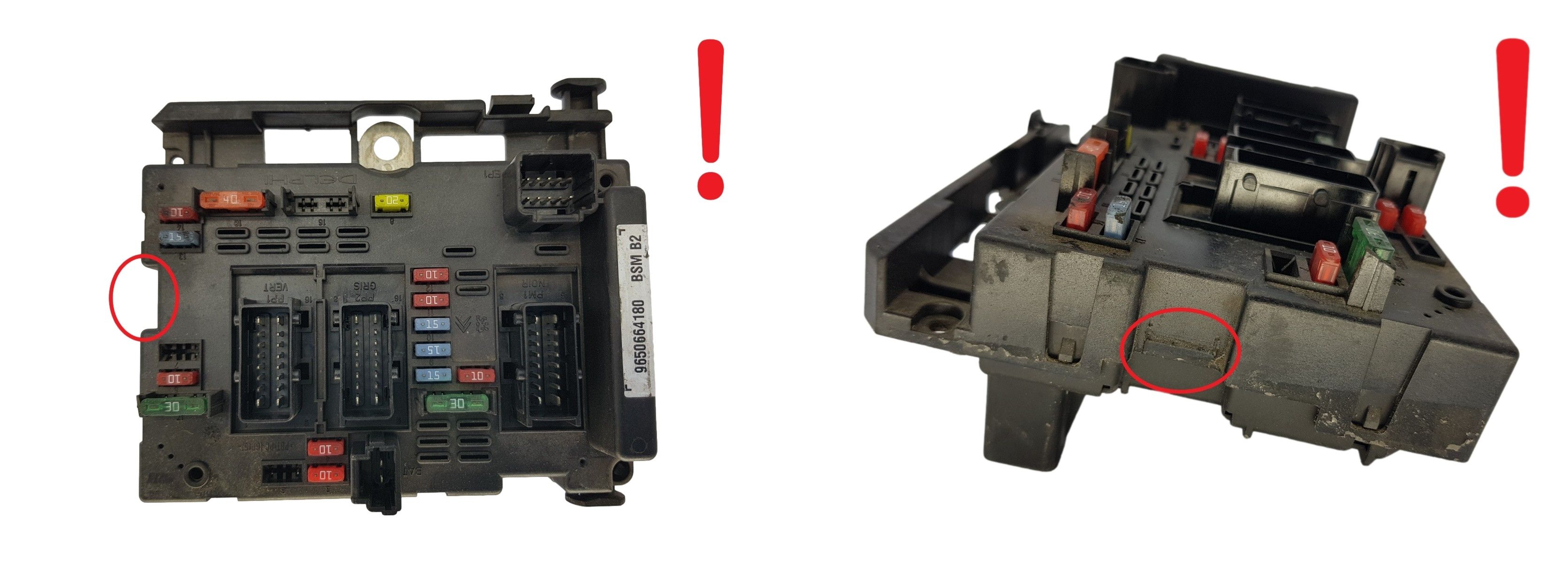 Controller BSM B2 9650664180 PSA Delphi 1671 main product photo