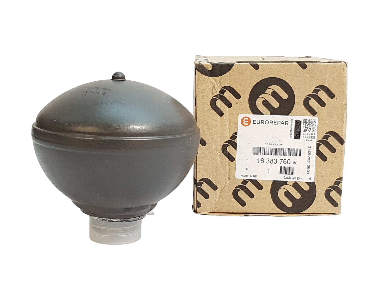 Suspension Sphere Rear New Original Citroen C5 1638376080 main product photo