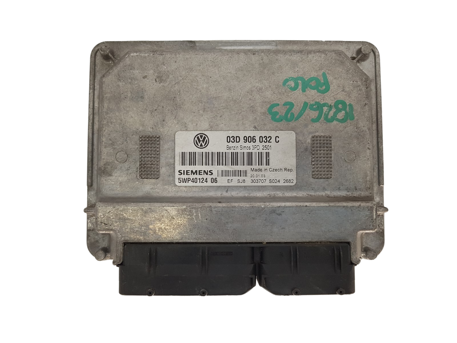 Controller 03D906032C 5WP40124 06 VW Siemens 2798 main product photo