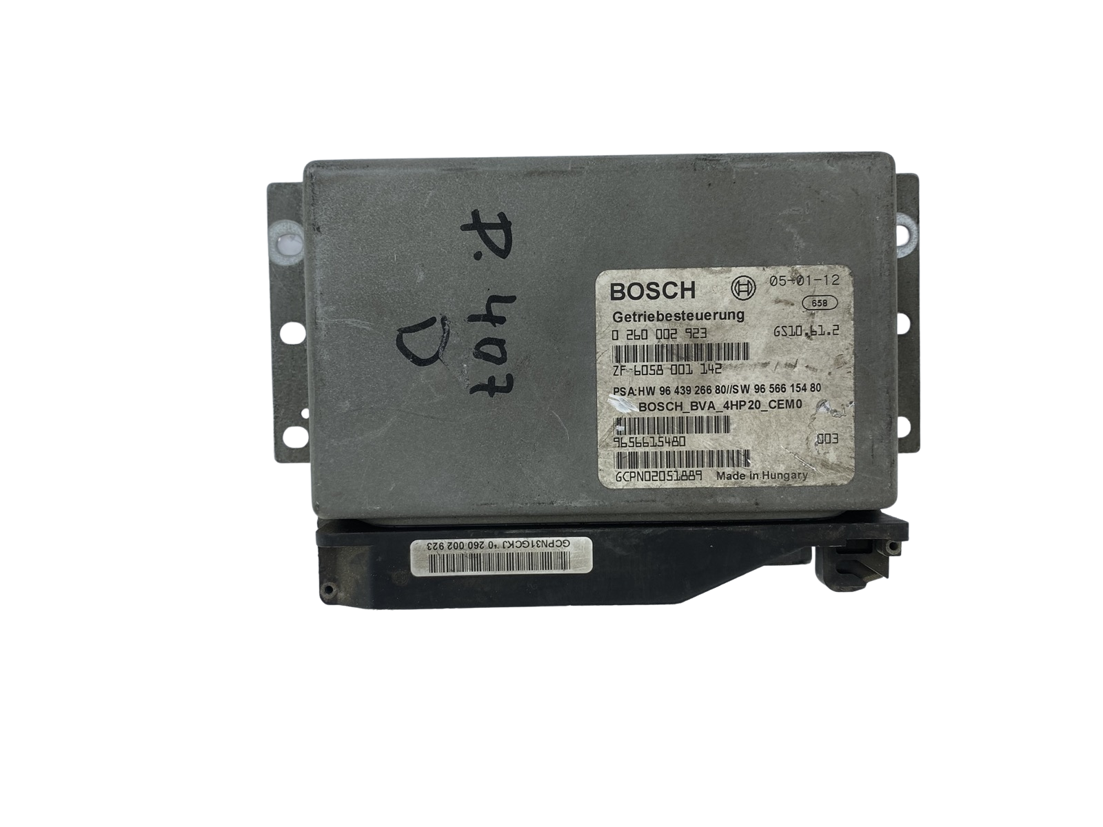 Controller 9643926680 9656615480 0260002923 PSA Bosch 53139 main product photo