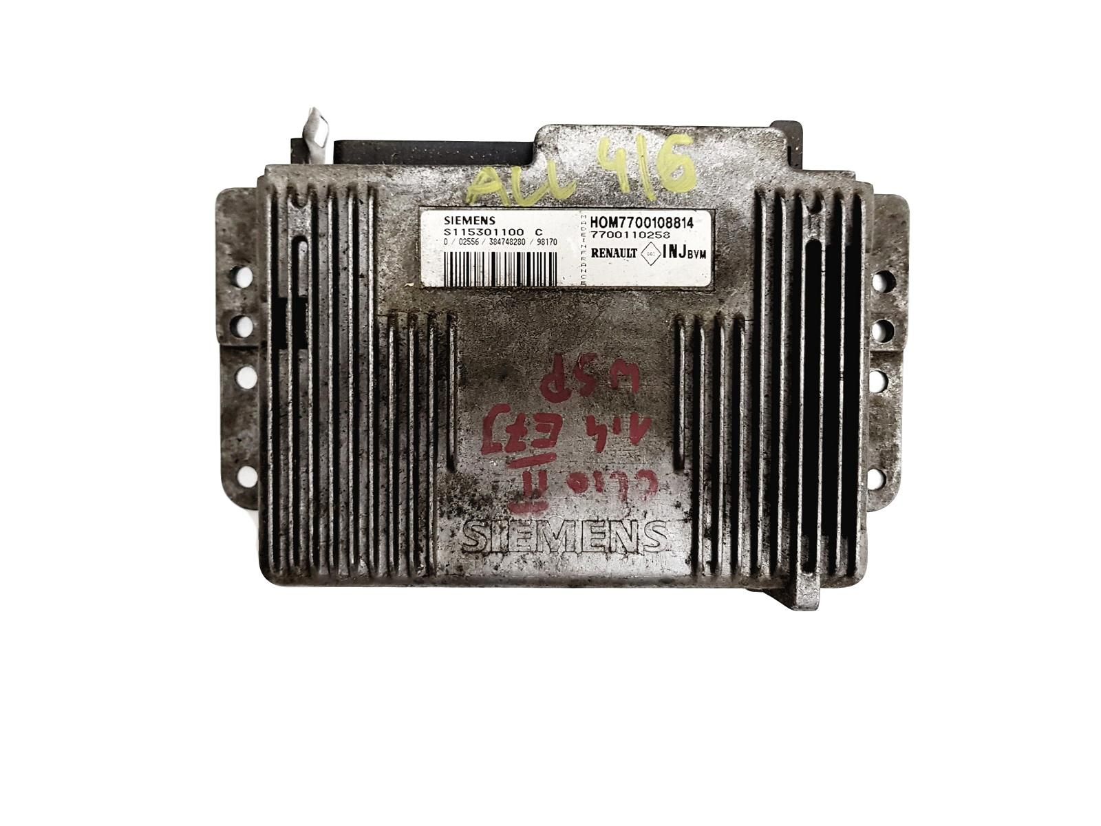 Controller S115301100C 7700108814 7700110258 Renault Siemens 4665 main product photo