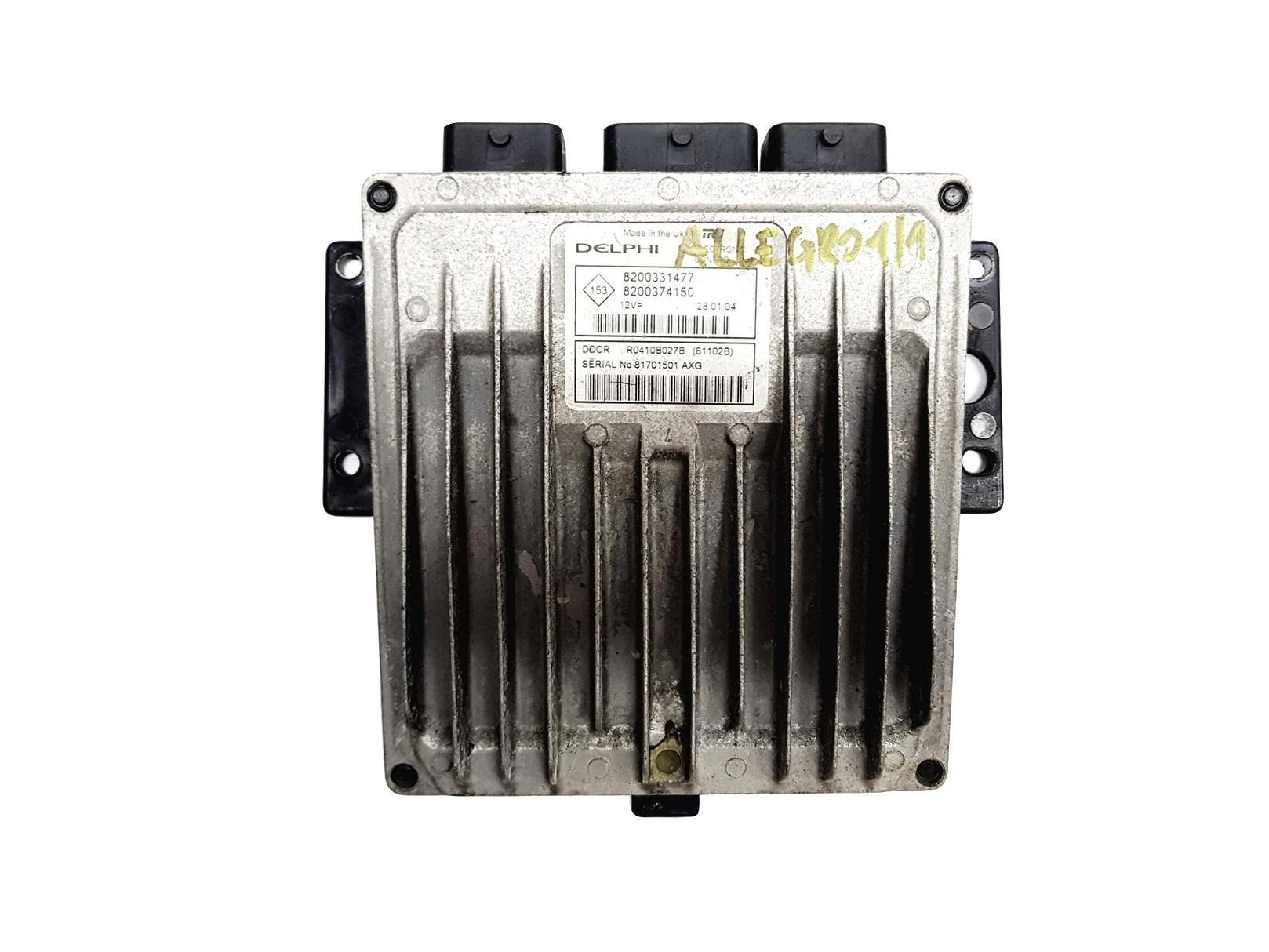 Controller 8200331477 8200374150 R0410B027B Renault Delphi 4698 main product photo