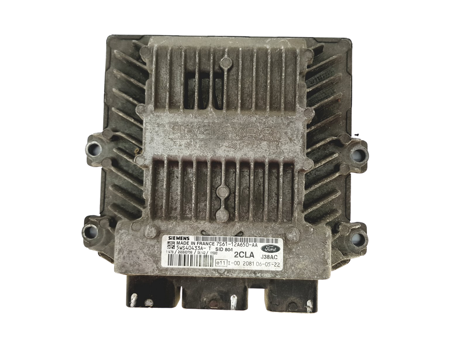 Controller 7S61-12A650-AA 5WS40433A-T SID 804 Ford Siemens 27157 main product photo